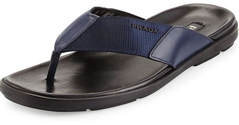 prada flip flops mens uk|prada men's moccasins.